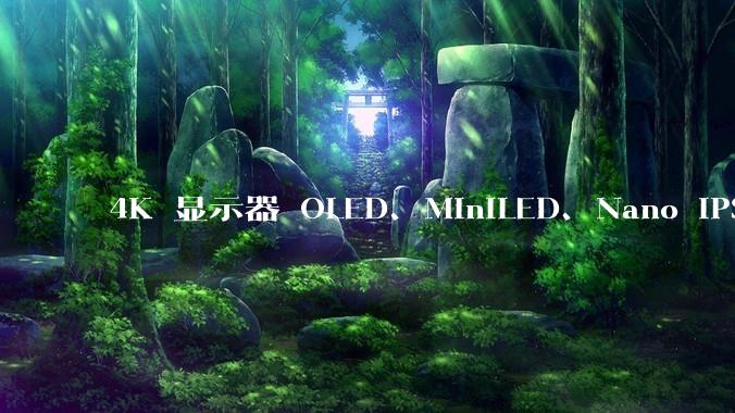 4K 显示器 OLED、MiniLED、Nano IPS 有什么区别，应该怎么选？