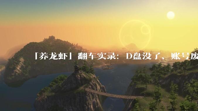 「养龙虾」翻车实录：D盘没了、账号废了、余额清空了……_OpenClaw_网友_文件