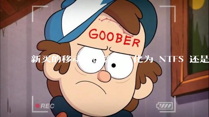 新买的移动硬盘该格式化为 NTFS 还是 exFAT？